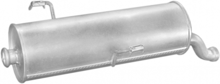 Piese Auto - Toba finala esapament potrivit RENAULT CLIO III 1.5D/1.6 06.05-12.14
