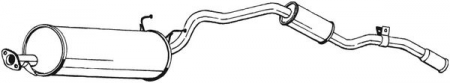 Piese Auto - Toba finala esapament potrivit TOYOTA 4 RUNNER II, HIACE V 2.5D/3.0 01.90-
