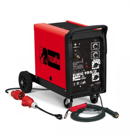Sudura - Transformator sudor semi-automat mig / mag, putere de sudura minima: 30A, curent sudura: 200A, putere nominala: 7kW, alimentare electrica: 230/400V, metoda de sudare: MIG-MAG