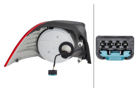Tripla stop Lampa spate VW EOS (1F7, 1F8) 2006-2010 [1]