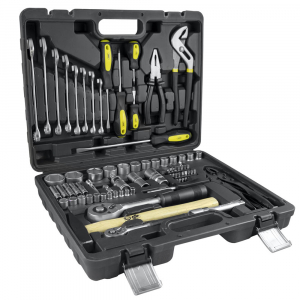 Truse scule - Trusă chei tubulare spline zincate 1/4" 72 piese