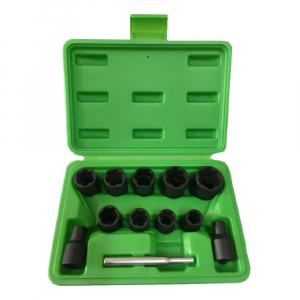 Scule service - Trusă tubulare extragere antifurturi și șuruburi uzate 3/4" 6-19mm