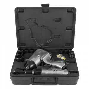 Scule pneumatice - Trusa 16 piese pneumatice cu pistol de impact si clichet