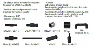Trusă extracție injectoare motoare CDI [1]