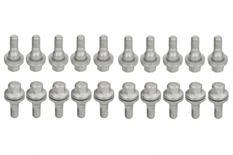 Accesorii montaj - Trusa montaj janta aliaj (BOLT-KIT; B M12x1,25x36 K17 FLAT VPE03; 1 kit / 4 roti - B/N cantitate 20)