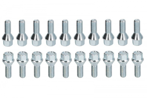Accesorii montaj - Trusa montaj janta aliaj (BOLT-KIT; B M12x1,5x27 K17; 1 kit / 4 roti - B/N cantitate 20)