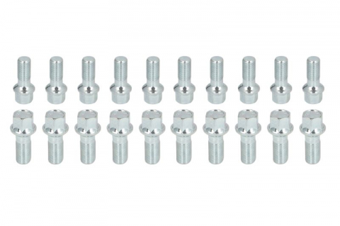 Accesorii montaj - Trusa montaj janta aliaj (BOLT-KIT; B M14x1,25x29 R14 K17 S17F29R14; 1 kit / 4 roti - B/N cantitate 20)