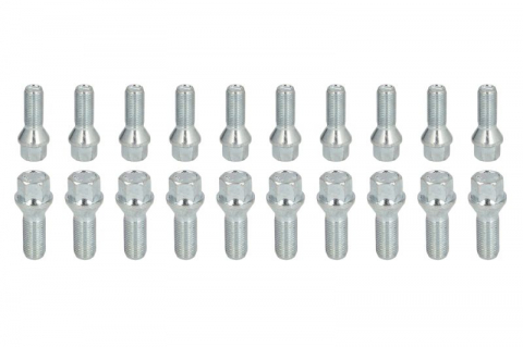 Accesorii montaj - Trusa montaj janta aliaj (BOLT-KIT; B M14x1,5x30 K17 C17D30; 1 kit / 4 roti - B/N cantitate 20)