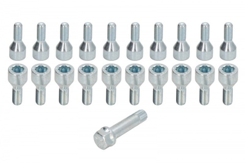 Anvelope si Jante - Trusa montaj janta aliaj (BOLT-KIT; B STAR M12X1,5X26 + STAR TOOL K19; 1 kit / 4 roti - B/N cantitate 20)