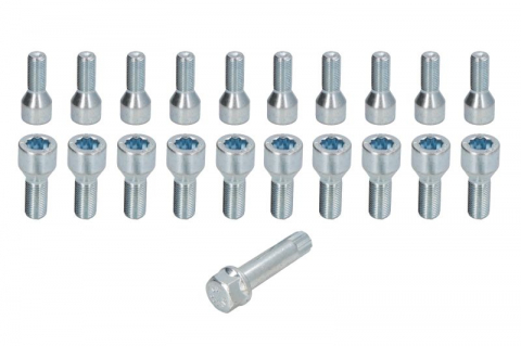 Anvelope si Jante - Trusa montaj janta aliaj (BOLT-KIT; B STAR M14X1,5X28 + STAR TOOL K19; 1 kit / 4 roti - B/N cantitate 20)