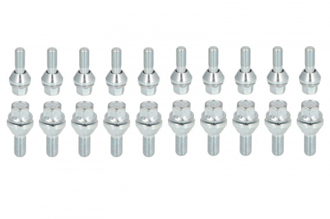 Accesorii montaj - Trusa montaj janta aliaj (BOLT-KIT; BV M 12x1,25x28,5 K17; 1 kit / 4 roti - B/N cantitate 20)