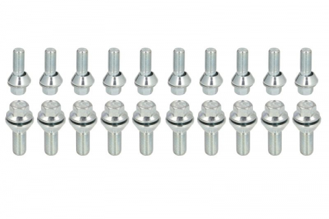 Accesorii montaj - Trusa montaj janta aliaj (BOLT-KIT; BV M 14x1,5x27 K17; 1 kit / 4 roti - B/N cantitate 20)