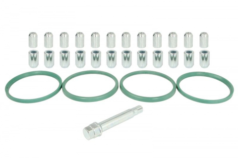 Accesorii montaj - Trusa montaj janta aliaj (CO 112x100,1; N STAR M12X1,5 + STAR TOOL LONG K19/21; 1 kit / 4 roti - B/N cantitate 24)