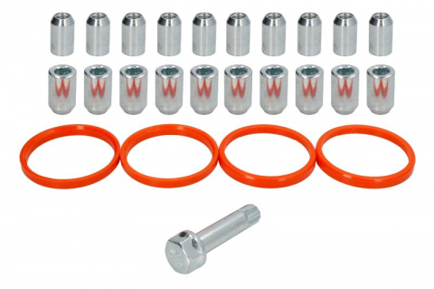 Accesorii montaj - Trusa montaj janta aliaj (D 72x63,4; N STAR M14x1,5 + STAR TOOL K21; 1 kit / 4 roti - B/N cantitate 20)