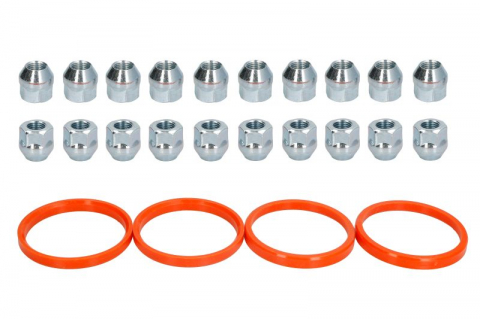Accesorii montaj - Trusa montaj janta aliaj (D72x63,4; N M14x1,5 K21 OPEN; 1 kit / 4 roti - B/N cantitate 20)
