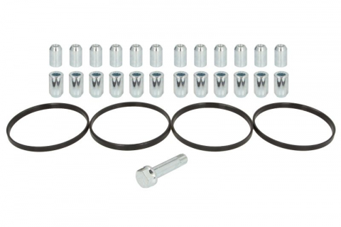 Accesorii montaj - Trusa montaj janta aliaj (DO 112x106,1; N STAR M12X1,5 + STAR TOOL K21; 1 kit / 4 roti - B/N cantitate 24)