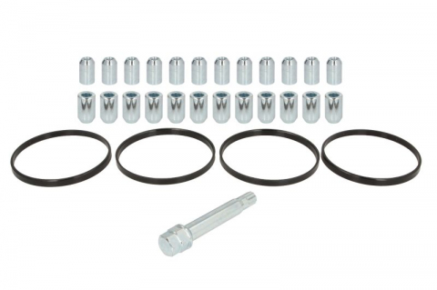 Accesorii montaj - Trusa montaj janta aliaj (DO 112x106,1; N STAR M12X1,5 + STAR TOOL LONG K19/21; 1 kit / 4 roti - B/N cantitate 24)