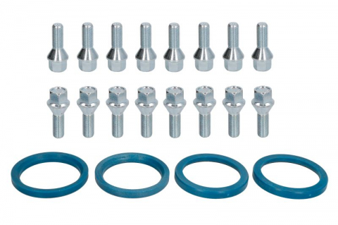 Accesorii montaj - Trusa montaj janta aliaj (E 72x57,1; B M12x1,5x27 K17; 1 kit / 4 roti - B/N cantitate 16)
