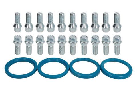 Accesorii montaj - Trusa montaj janta aliaj (E 72x57,1; B M14x1,5x27 K17; 1 kit / 4 roti - B/N cantitate 20)