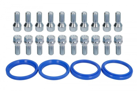 Accesorii montaj - Trusa montaj janta aliaj (EX 72x57,1; B M14x1,5x28 K19; 1 kit / 4 roti - B/N cantitate 20)