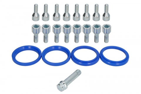 Accesorii montaj - Trusa montaj janta aliaj (EX 72x57,1; B STAR M12x1,5x26 + STAR TOOL K17; 1 kit / 4 roti - B/N cantitate 16)