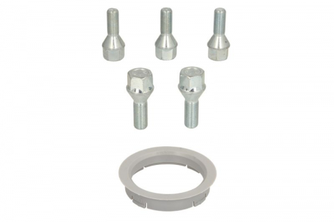 Accesorii montaj - Trusa montaj janta aliaj (FZ02 63.3-54.1; B B12 60° con M12x1,5 L26; 1 kit / 1 roata - 4 orificii)