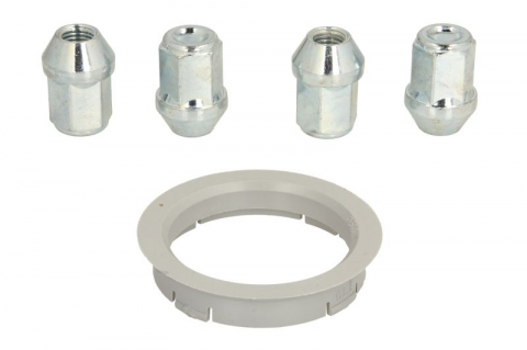 Accesorii montaj - Trusa montaj janta aliaj (FZ02 63.3-54.1; N D2 60° con M12x1,25; 1 kit / 1 roata - 4 orificii)