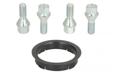 Accesorii montaj - Trusa montaj janta aliaj (FZ03 63.3-56.1; B C17F30 60° con M14x1,25 L30; 1 kit / 1 roata - 4 orificii)