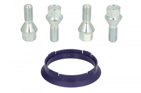 Trusa montaj janta aliaj (FZ06 63.3-58.1; B C19B26 60° con M12x1,25 L26; 1 kit / 1 roata - 4 orificii) [1]