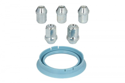 Trusa montaj janta aliaj (FZ14 74.1-56.6; N D6 60° con M12x1,5; 1 kit / 1 roata - 5 orificii) [1]
