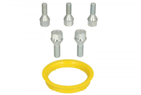 Accesorii montaj - Trusa montaj janta aliaj (FZ23 74.1-65.1; B B42 60° con M14x1,5 L33; 1 kit / 1 roata - 5 orificii)