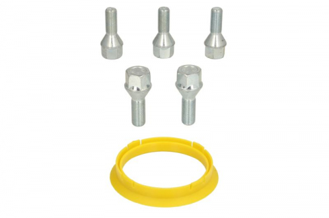 Trusa montaj janta aliaj (FZ23 74.1-65.1; B C17D30 60° con M14x1,5 L30; 1 kit / 1 roata - 5 orificii) [1]