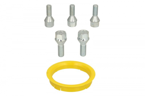 Accesorii montaj - Trusa montaj janta aliaj (FZ23 74.1-65.1; B C17D30 60° con M14x1,5 L30; 1 kit / 1 roata - 5 orificii)
