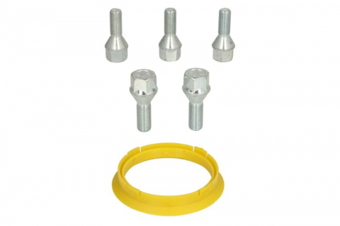 Trusa montaj janta aliaj (FZ23 74.1-65.1; B C19B26 60° con M12x1,25 L26; 1 kit / 1 roata - 5 orificii) [1]
