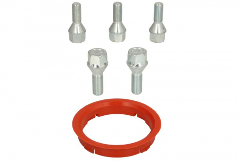 Accesorii montaj - Trusa montaj janta aliaj (FZ25 74.1-66.6; B B12 60° con M12x1,5 L26; 1 kit / 1 roata - 5 orificii)