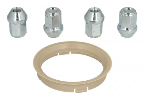 Accesorii montaj - Trusa montaj janta aliaj (FZ26 74.1-67.1; N D6 60° con M12x1,5; 1 kit / 1 roata - 4 orificii)