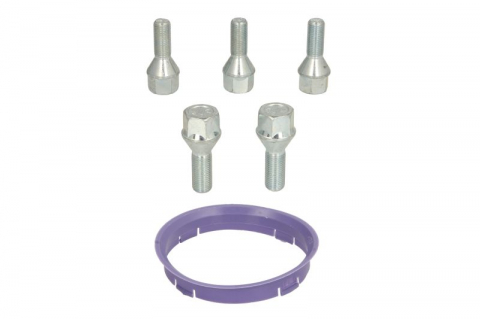 Accesorii montaj - Trusa montaj janta aliaj (FZ29 74.1-72.6; B C17F30 60° con M14x1,25 L30; 1 kit / 1 roata - 5 orificii)