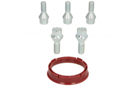 Trusa montaj janta aliaj (FZ83 66.45-57.1; B B42 60° con M14x1,5 L33; 1 kit / 1 roata - 5 orificii) [1]