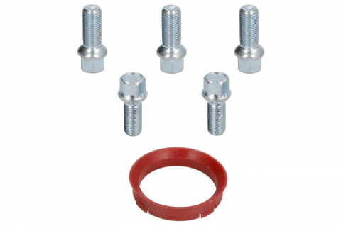 Accesorii montaj - Trusa montaj janta aliaj (FZ83 66.45-57.1; B S17D30 sfera M14x1,5 L30 R13; 1 kit / 1 roata - 5 orificii)