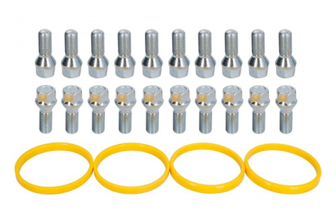 Accesorii montaj - Trusa montaj janta aliaj (G 72x65,1; B M14x1,5x28 K19; 1 kit / 4 roti - B/N cantitate 20)