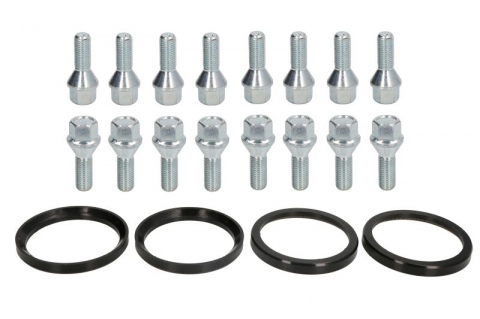 Accesorii montaj - Trusa montaj janta aliaj (H 72x60,1; B M12x1,5x27 K17; 1 kit / 4 roti - B/N cantitate 16)