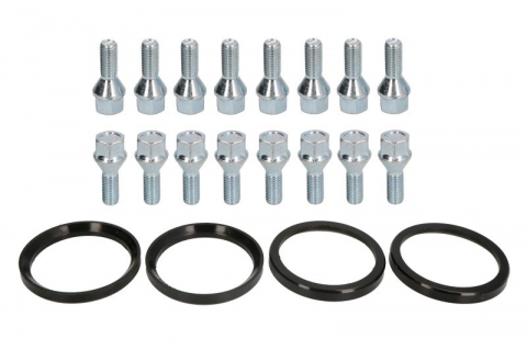 Accesorii montaj - Trusa montaj janta aliaj (H 72x60,1; B M12x1,5x27 K19; 1 kit / 4 roti - B/N cantitate 16)