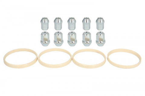 Accesorii montaj - Trusa montaj janta aliaj (HN 76x70,1; N M12x1,5 K19 CLOSED; 1 kit / 2 roti - B/N cantitate 10)