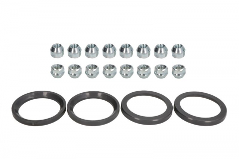 Accesorii montaj - Trusa montaj janta aliaj (I 72x56,1; N M12x1,5 K19 OPEN; 1 kit / 4 roti - B/N cantitate 16)