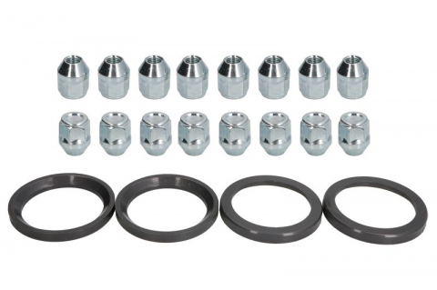 Accesorii montaj - Trusa montaj janta aliaj (I 72x56,1; N M12x1,5 K21 CLOSED H29; 1 kit / 4 roti - B/N cantitate 16)