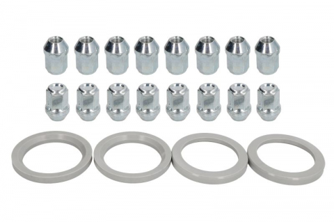 Accesorii montaj - Trusa montaj janta aliaj (M 72x54,1; N M12x1,25 K19 CLOSED; 1 kit / 4 roti - B/N cantitate 16)