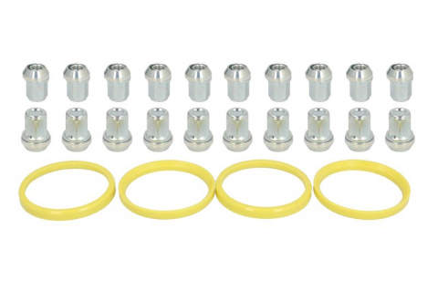 Accesorii montaj - Trusa montaj janta aliaj (N 76x66,1; DV M 12x1,25 K19 DV2LE; 1 kit / 4 roti - B/N cantitate 20)