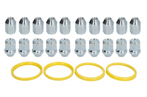 Accesorii montaj - Trusa montaj janta aliaj (N 76x66,1; N M12x1,25 K21 CLOSED; 1 kit / 4 roti - B/N cantitate 20)