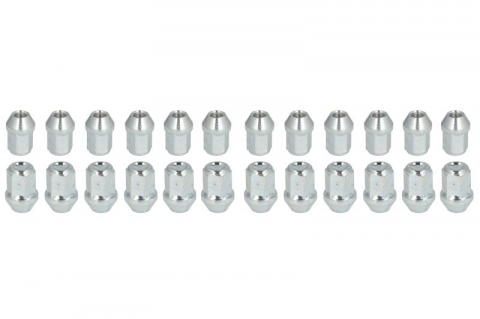 Anvelope si Jante - Trusa montaj janta aliaj (NUT-KIT; N M12x1,25 K19 CLOSED; 1 kit / 4 roti - B/N cantitate 24)