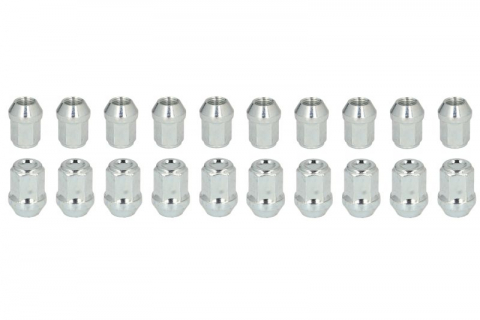 Anvelope si Jante - Trusa montaj janta aliaj (NUT-KIT; N M14x1.5 K19 CLOSED; 1 kit / 4 roti - B/N cantitate 20)